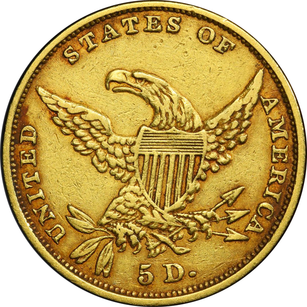 1834 Classic, Plain 4 PCGS XF-40
