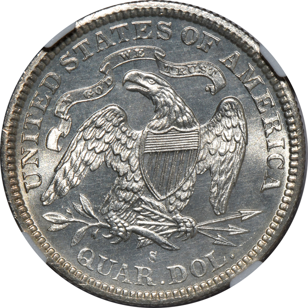 1877-S NGC MS-64