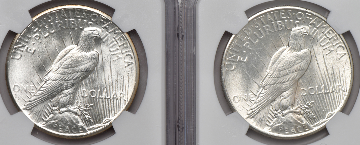 1925 and 1926, both NGC MS-65
