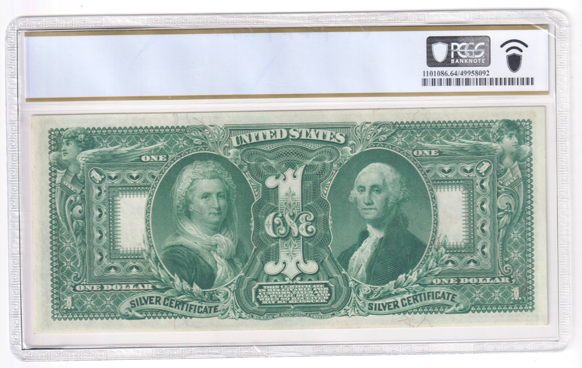 1896 $1 Educational Fr# 224 - PCGS ChCU-64