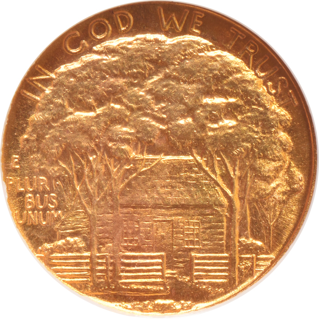 1922 $1 Grant Memorial NGC MS-64