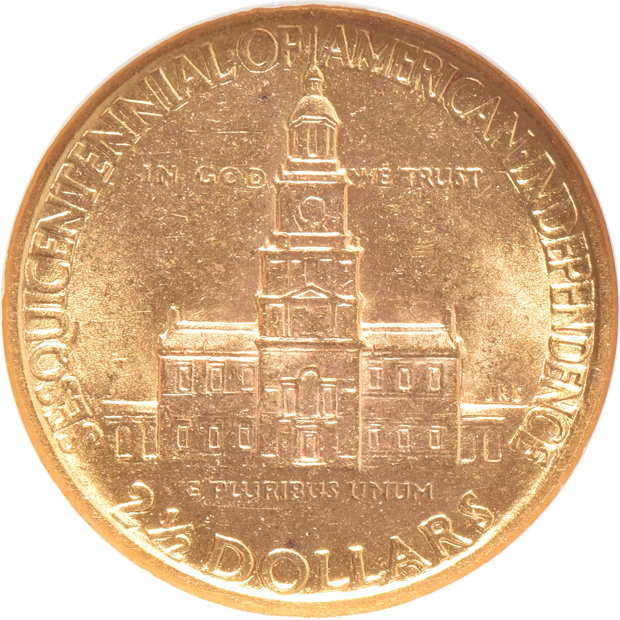 1926 $2.50 Sesquicentennial NGC MS-64