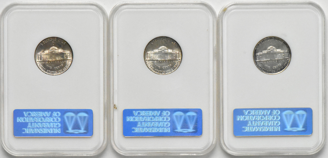 Twelve Uncirculated type coins, all NGC (no line)