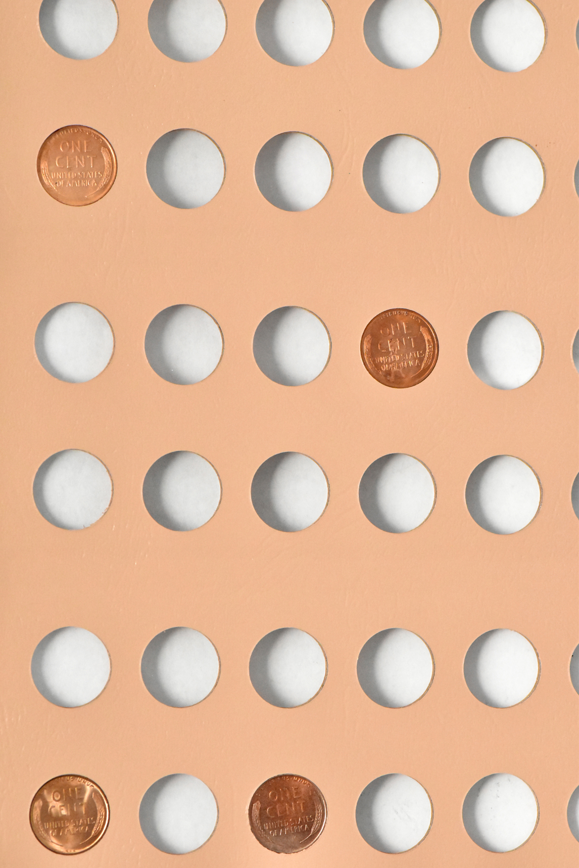 Partial Lincoln cent collection, including proof-only issues, in a Dansco 8100 album