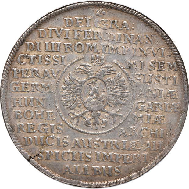 Germany - Magdeburg 1638-PS thaler D-5518 - NGC AU-55