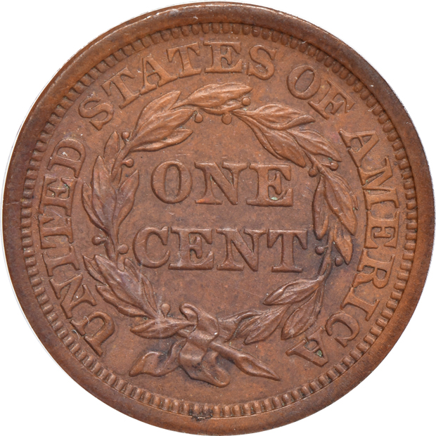 1856 Upright 5 PCGS MS-64BN
