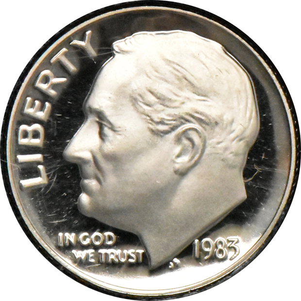 1970 no S dime Proof Set, 1971 no S nickel Proof Set, and a 1983 no S dime Proof Set