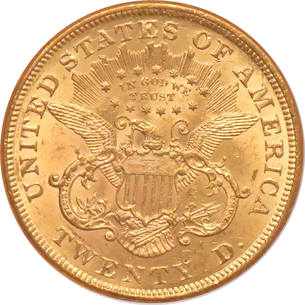 1873 Open 3 NGC MS-61