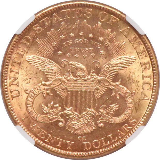 1893-CC NGC MS-62