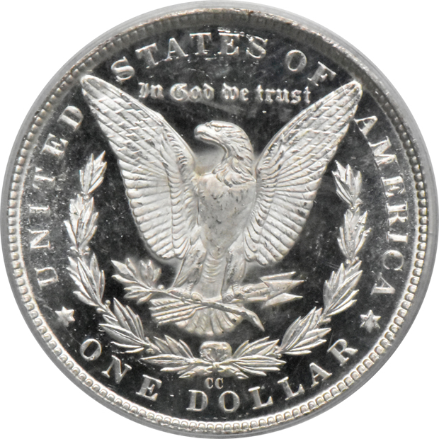 1884-CC PCGS MS-64DMPL (green label)