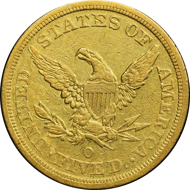1843-O Large Letters PCGS VF-35