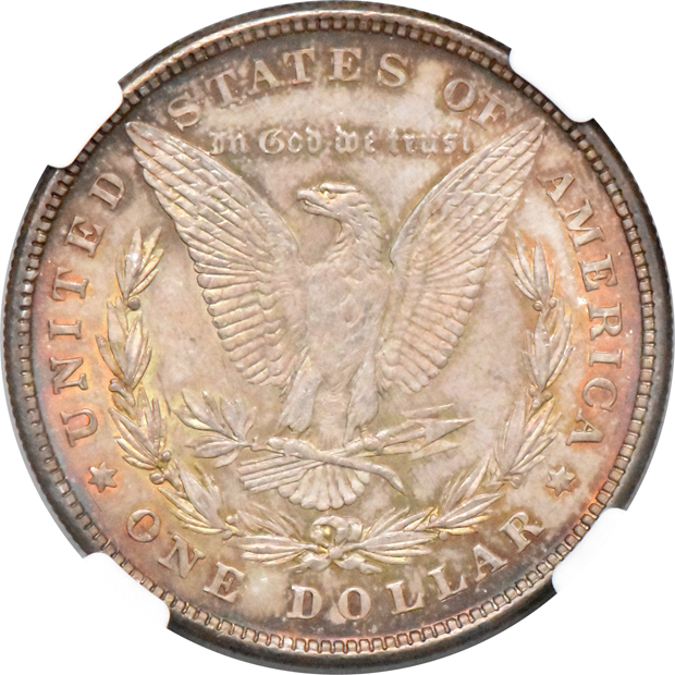 1878 8TF NGC MS-64