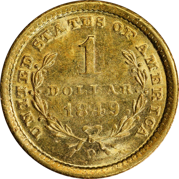 1849-O PCGS AU-58