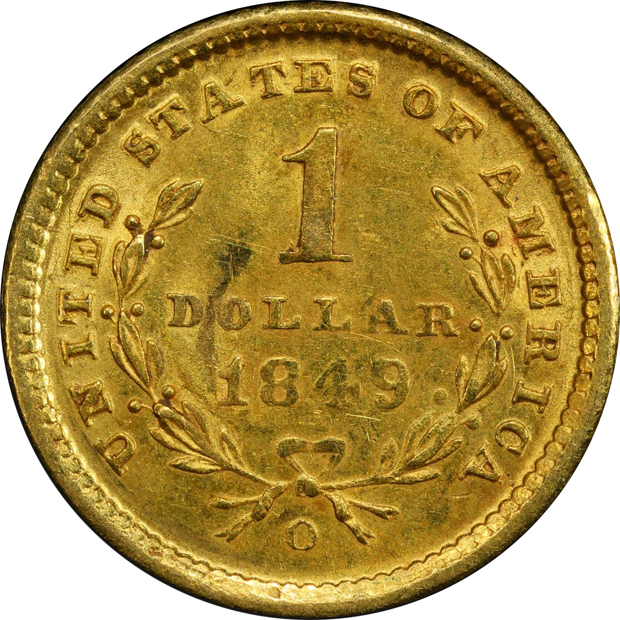 1849-O PCGS MS-61