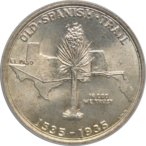 1935 Spanish Trail PCGS MS-65