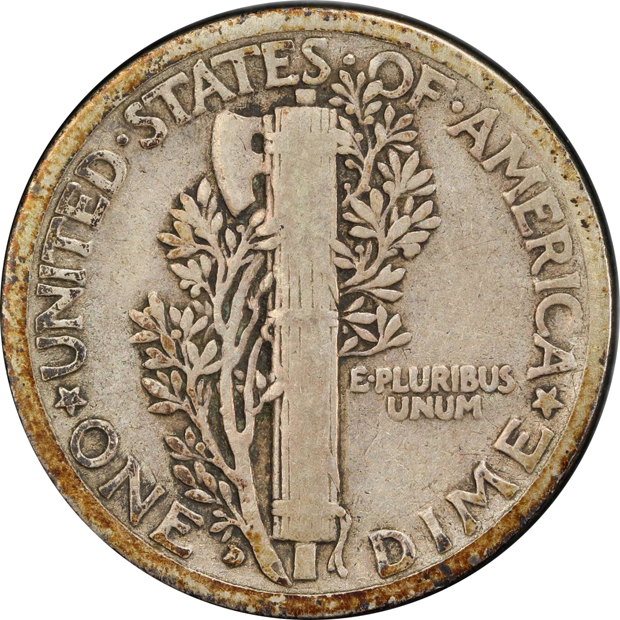 1916-D Mercury PCGS VG-8