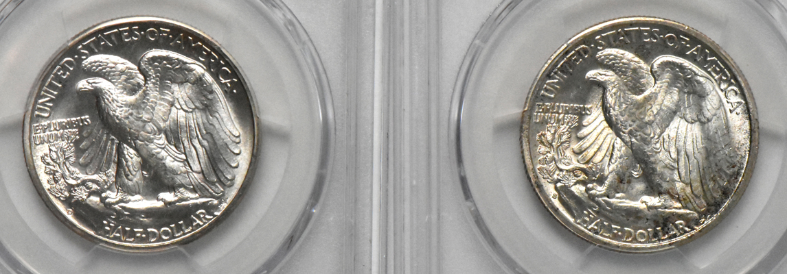 1937-S MS-65 CAC, and a 1941-D MS-66, both PCGS