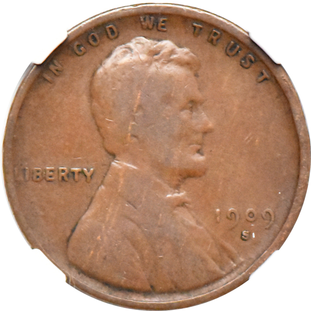 Collection of Lincoln cents in a Whitman 9112 album