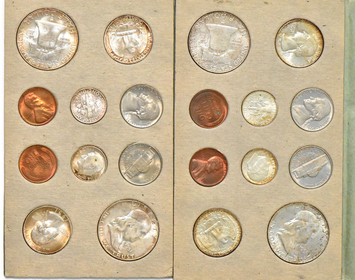 1951 and 1952 Mint Sets