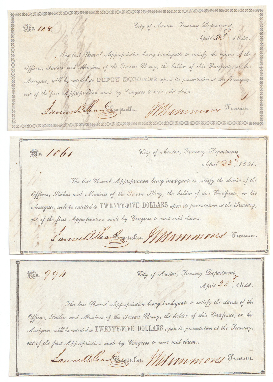 Group of numerous Texas script Obsoletes and various other items