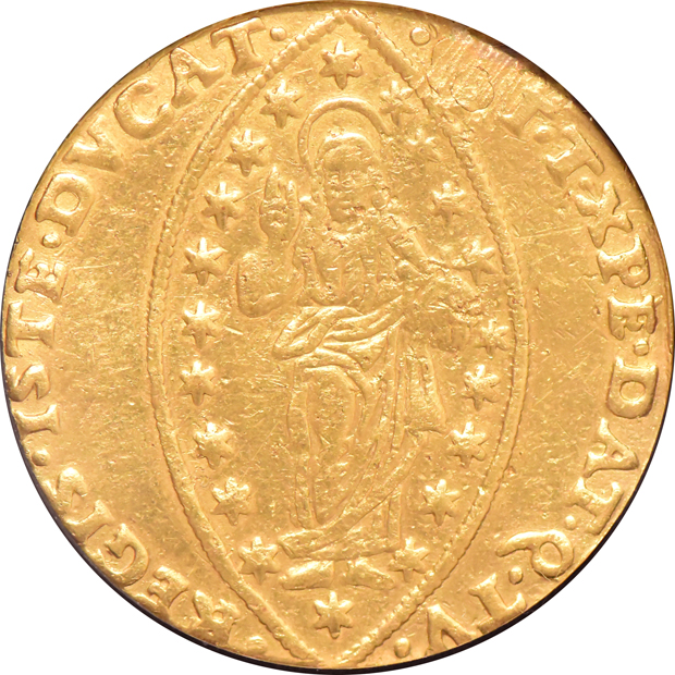 Italy - (1646-1655) Francis Molin Doge of Venice 10 zecchini 33 grams
