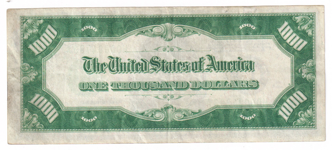 1934 $1,000 St. Louis - VF