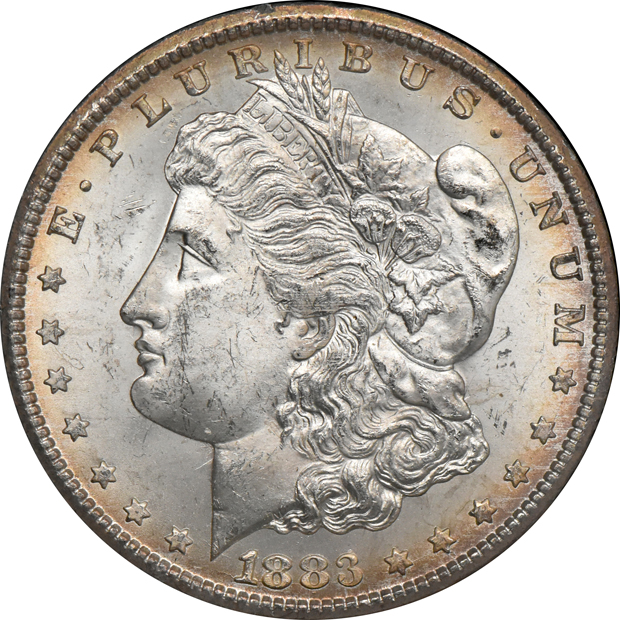 Three 1883-CC GSA NGC MS-64