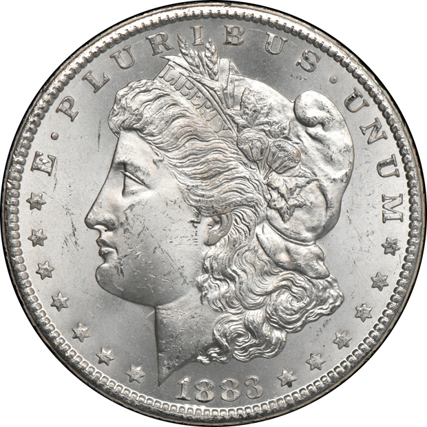 Three 1883-CC GSA NGC MS-64