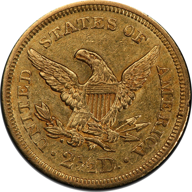 1843 PCGS AU-53