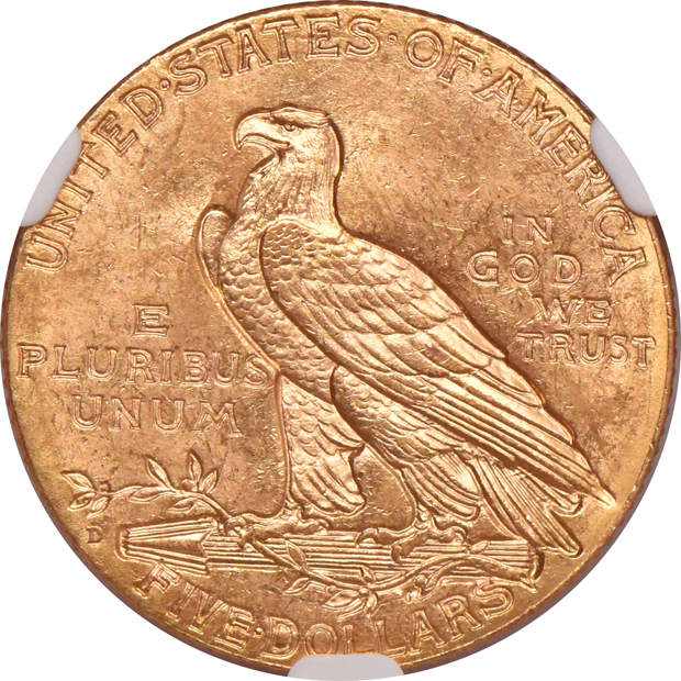 1908-D Indian NGC MS-62 CAC