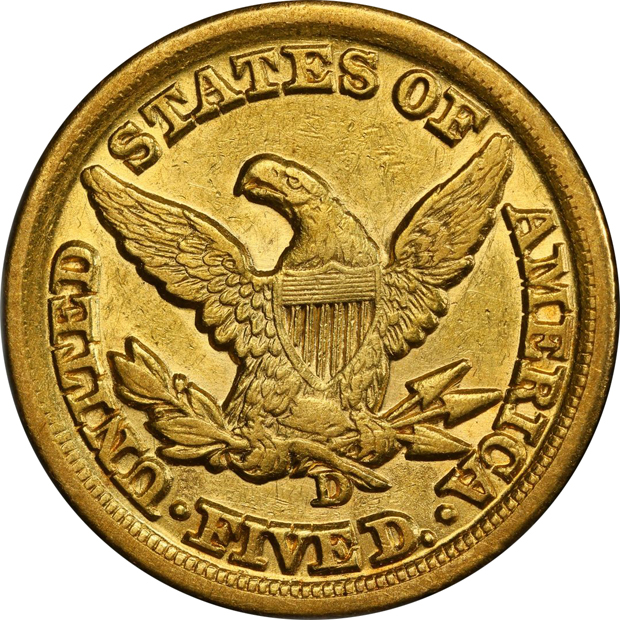 1854-D Large D PCGS XF-45