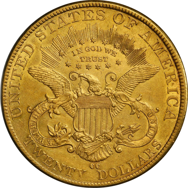 1892-CC PCGS AU details/cleaned
