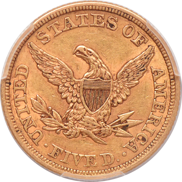 1861 PCGS AU-53