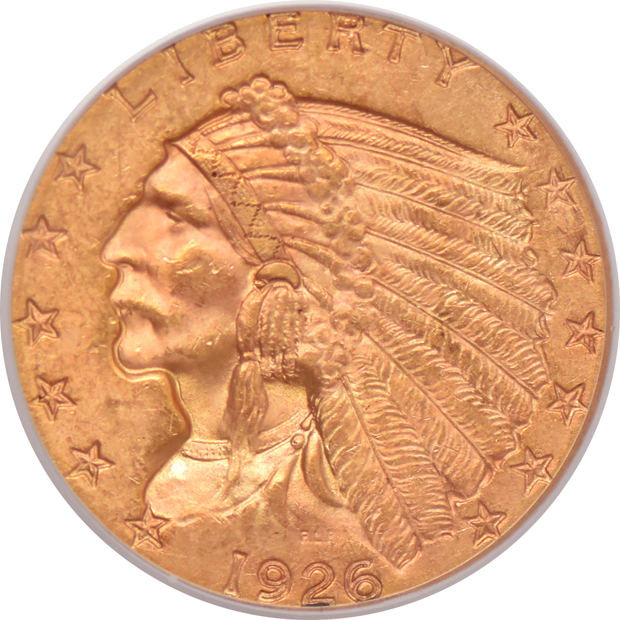 1926 and 1927, both PCGS MS-62