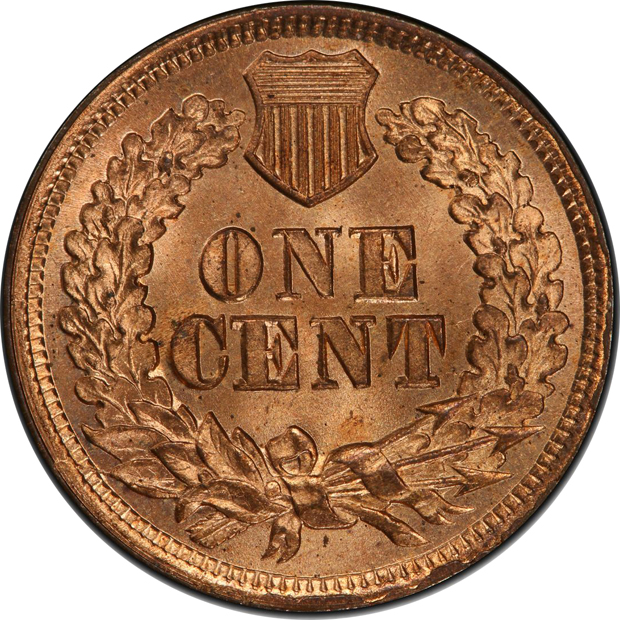 1864 Bronze PCGS MS-65RB CAC