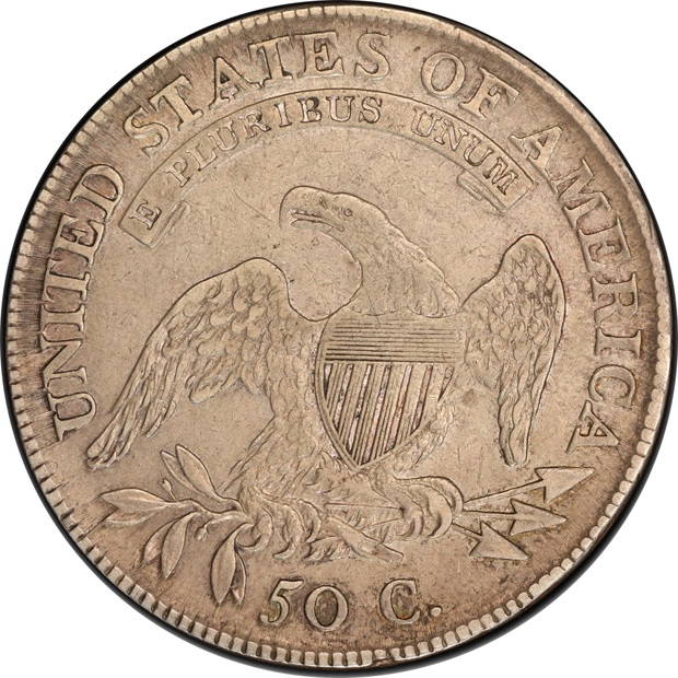 1809 XXX Edge PCGS XF details/cleaned