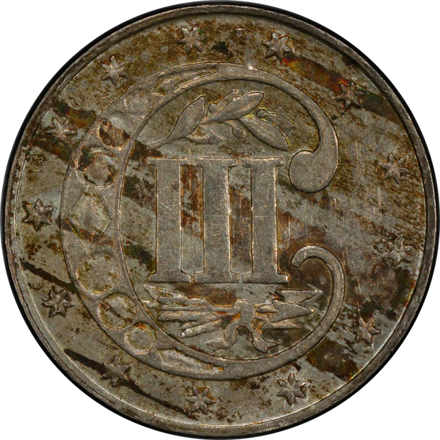 1870 PCGS UNC details/scratch