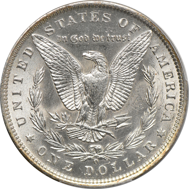 1889-O and 1891-O, both PCGS MS-62