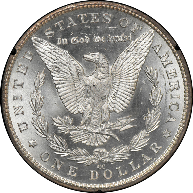 1882-CC GSA and 1883-CC GSA, both NGC MS-65 CAC