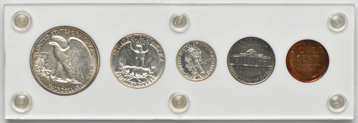 1939 Proof Set in a Capital Plastics holder