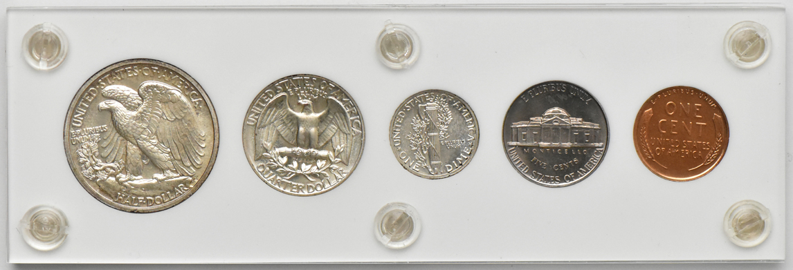 1938 Proof Set in a Capital Plastics holder