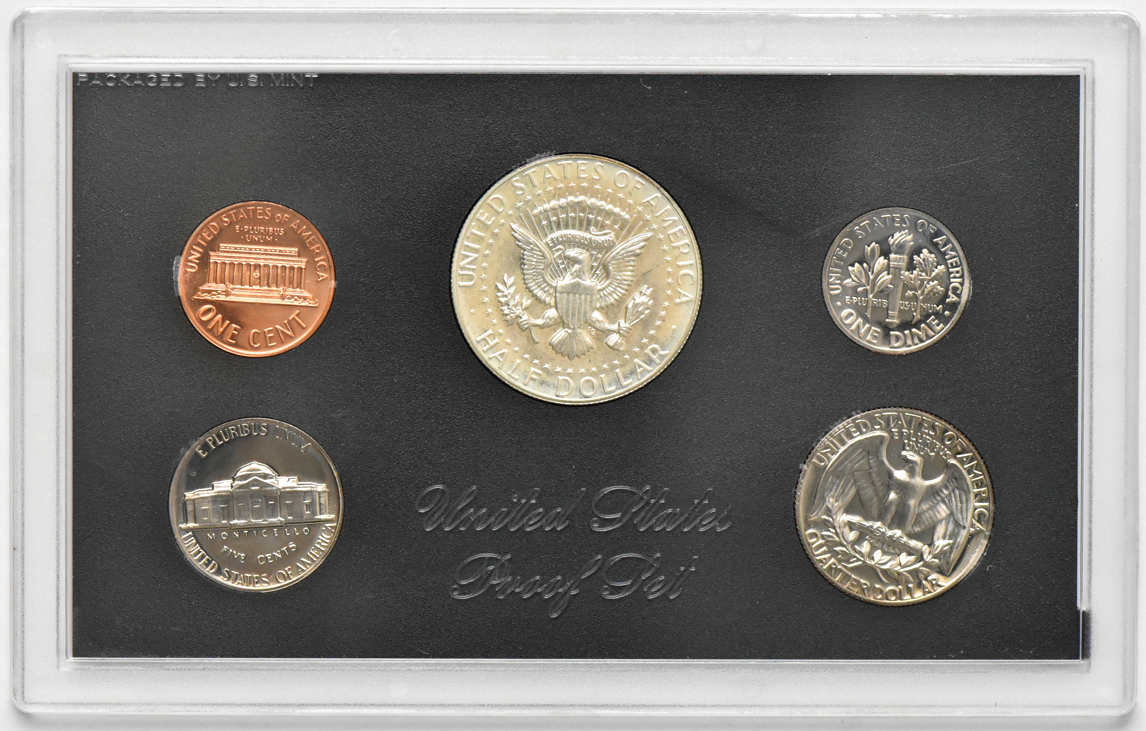 1970 no "S" dime Proof Set