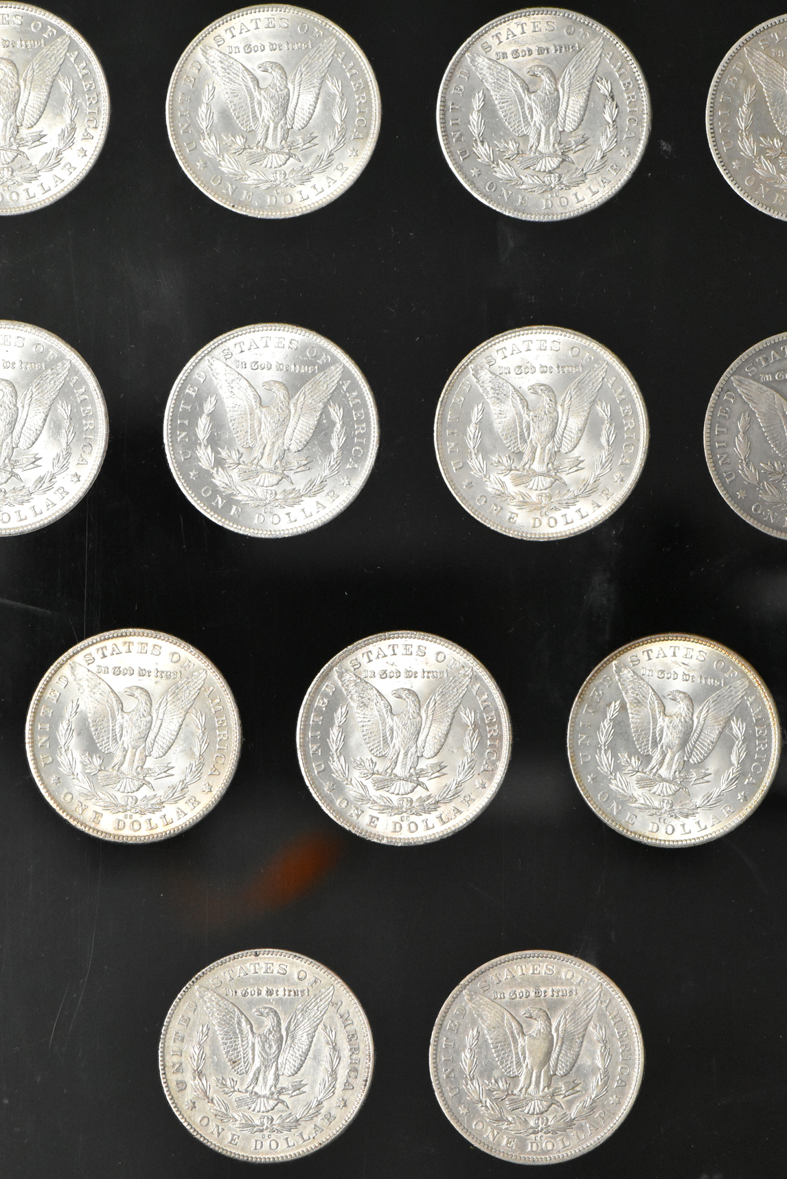 Carson City Morgan dollar set in a Capital Plastics holder