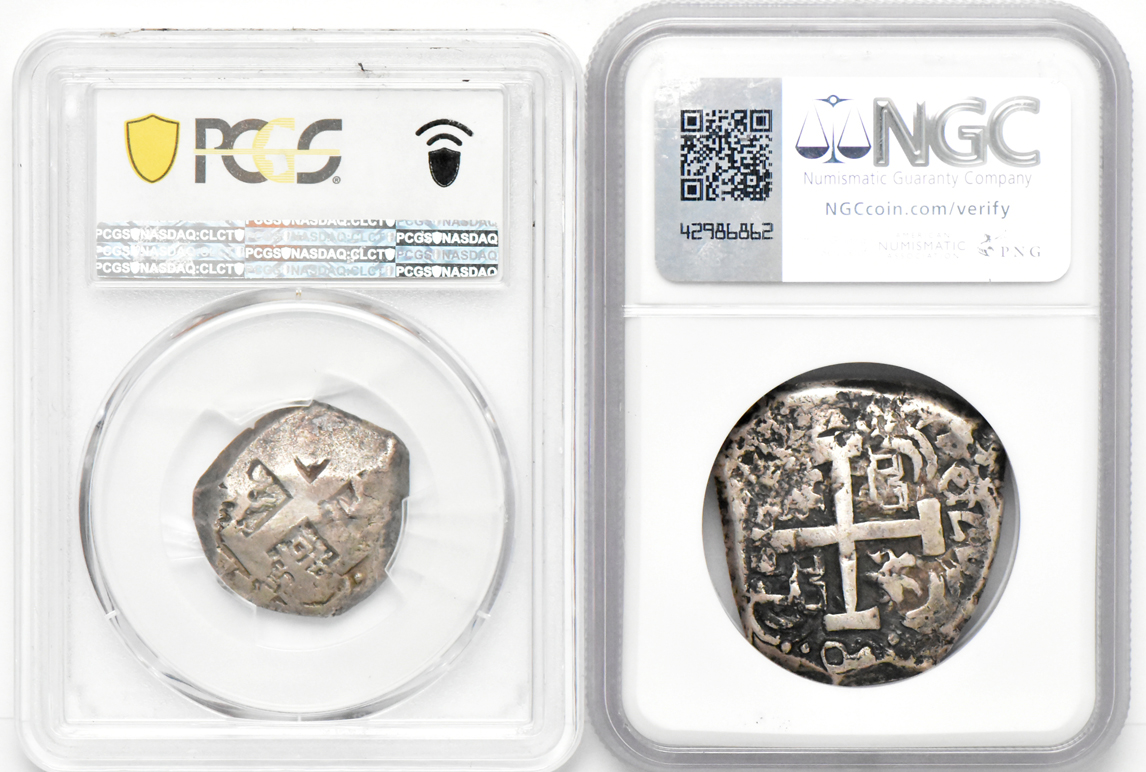 Bolivia - Five certified coins