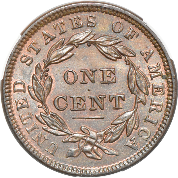 1838 CACG MS-63BN