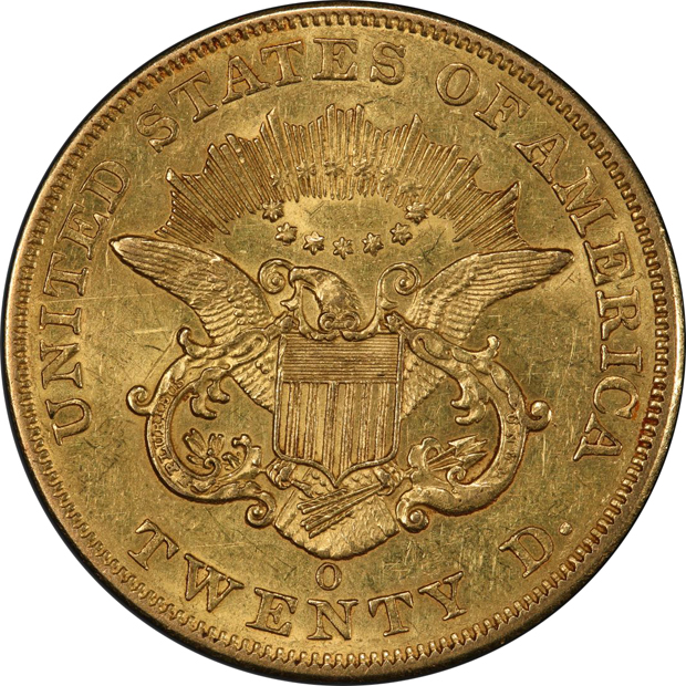 1852-O PCGS AU-58