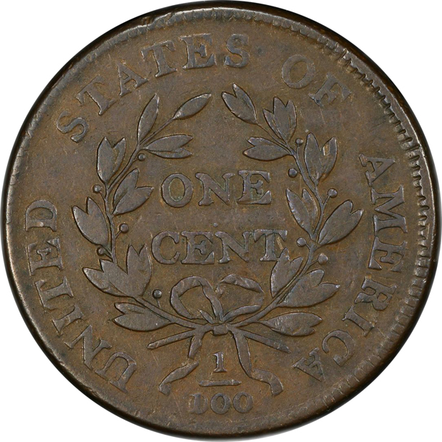 1801 100/000 PCGS F-15