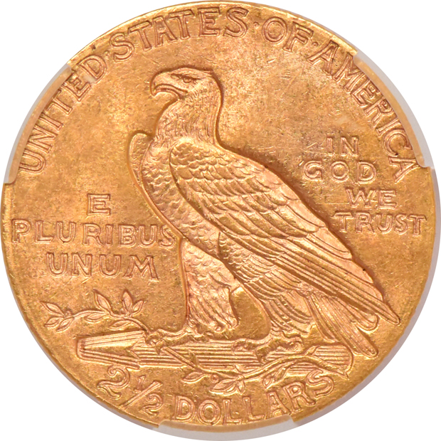 1911, 1913, and 1915, all CACG MS-62