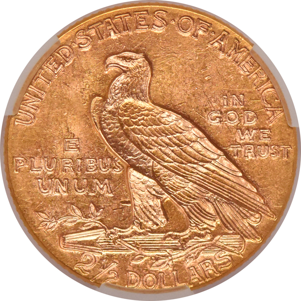 1911, 1913, and 1915, all CACG MS-62