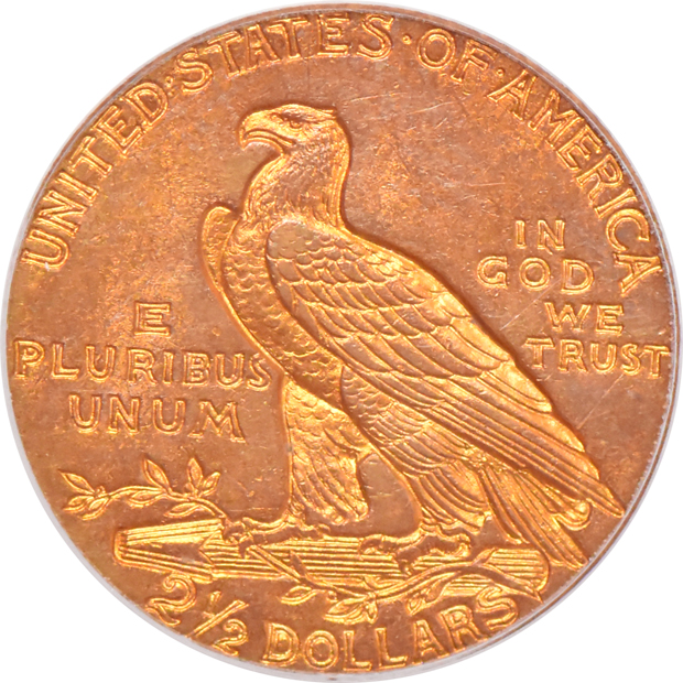 1908 MS-62, 1909 MS-62, and 1912 MS-61, all PCGS